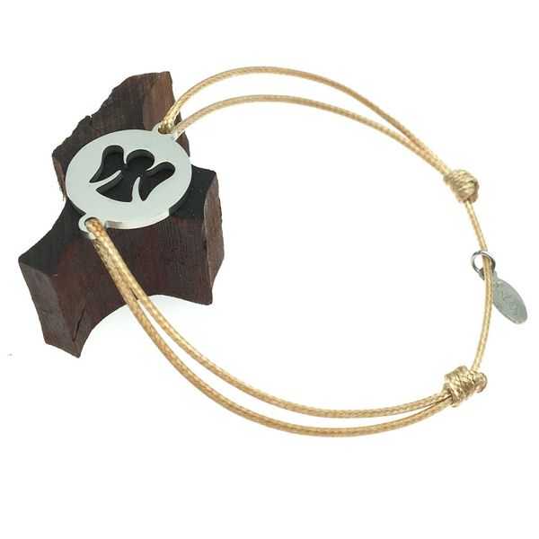 angel pendeloque cut stainless steel can adjust rope bracelet angel baby charm cord bracelet, Golden;silver
angel pendeloque cut stainless steel can adjust rope bracelet angel baby charm cord bracelet, Golden;silver