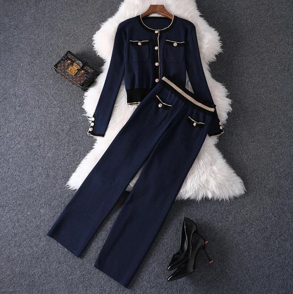 autumn contrast phnom penh short knitted coat two-piece set+women elastic waist straight knit pants set w778, White
autumn contrast phnom penh short knitted coat two-piece set+women elastic waist straight knit pants set w778, White