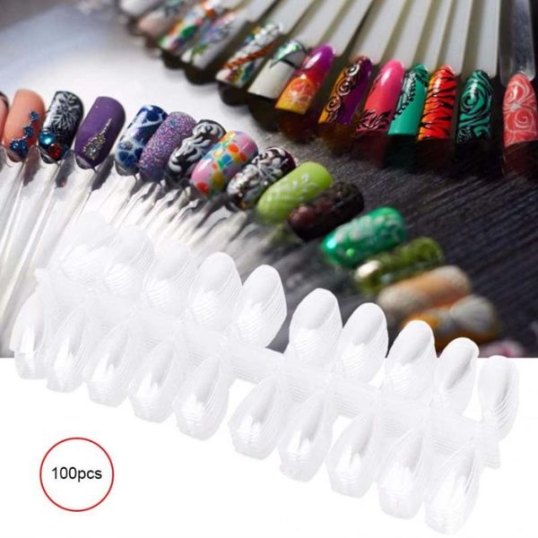100pcs transparent ultra thin salon full false nail tips uv gel polish practice fake nails q, Red;gold
100pcs transparent ultra thin salon full false nail tips uv gel polish practice fake nails q, Red;gold