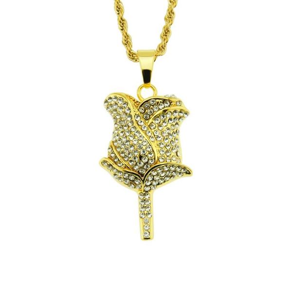 hiphop trend stereoscopic rhinestone rose pendant hiphop club dj bar jewelry necklace, Silver
hiphop trend stereoscopic rhinestone rose pendant hiphop club dj bar jewelry necklace, Silver