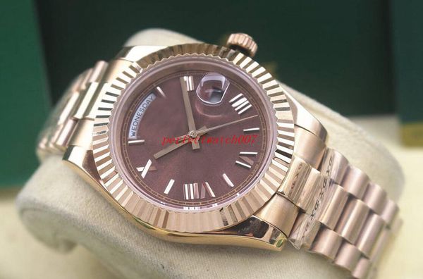 classic series watch 40mm day date president 228235 roman dial rose gold asia eta 2813 movement automatic mens watches, Slivery;brown
classic series watch 40mm day date president 228235 roman dial rose gold asia eta 2813 movement automatic mens watches, Slivery;brown