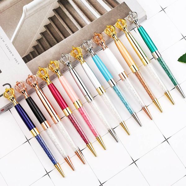 shining fashion crown ballpoint pen 0.7mm creative cute ballpen school office stationery supply writing tool kid student gift, Blue;orange
shining fashion crown ballpoint pen 0.7mm creative cute ballpen school office stationery supply writing tool kid student gift, Blue;orange