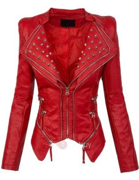 2020 source factory ins explosions pu jacket square nail fashion zipper splice short locomotive style women's leather garment, Black
2020 source factory ins explosions pu jacket square nail fashion zipper splice short locomotive style women's leather garment, Black