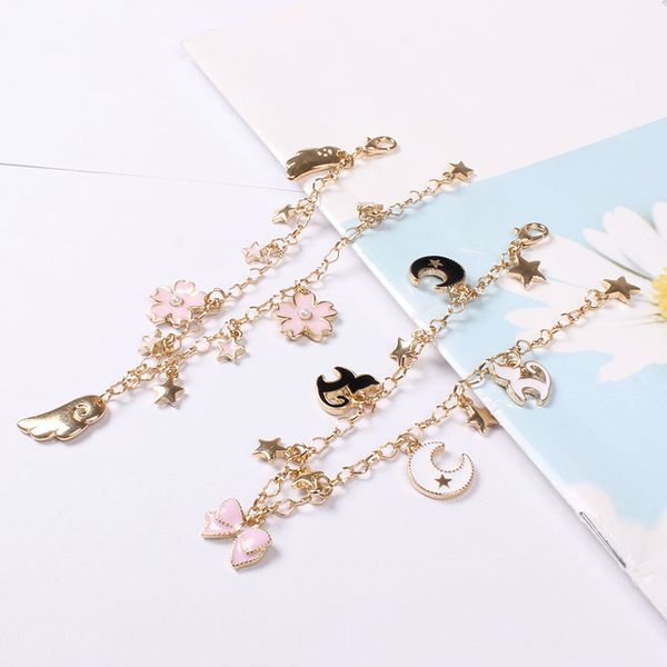 women bracelet fashion star moon animal bracelet for women charm bracelets & bangles pulseira feminina party wedding jewelry, Black
women bracelet fashion star moon animal bracelet for women charm bracelets & bangles pulseira feminina party wedding jewelry, Black