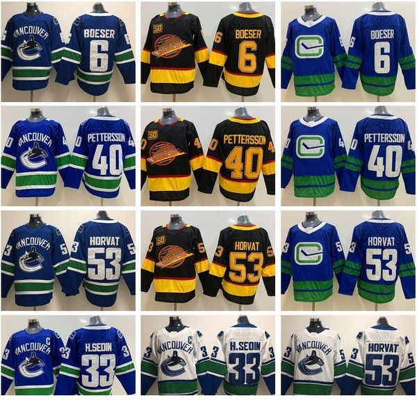 vancouver 40 elias pettersson jersey 6 brock boeser 53 bo horvat daniel 33 henrik sedin 2020 flying skate 50th black blue hockey jerseys, Black;red
vancouver 40 elias pettersson jersey 6 brock boeser 53 bo horvat daniel 33 henrik sedin 2020 flying skate 50th black blue hockey jerseys, Black;red