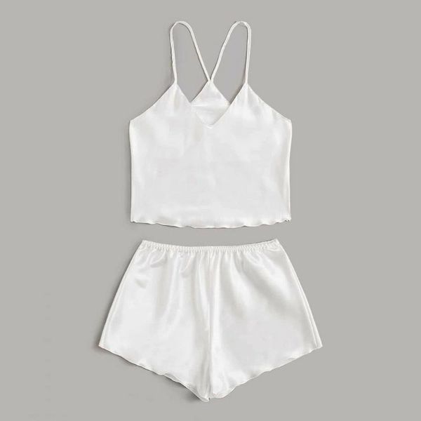 new women pajajamas set satin pajama set lace v-neck pyjamas sleeveless cute cami and shorts #3, Black;red
new women pajajamas set satin pajama set lace v-neck pyjamas sleeveless cute cami and shorts #3, Black;red