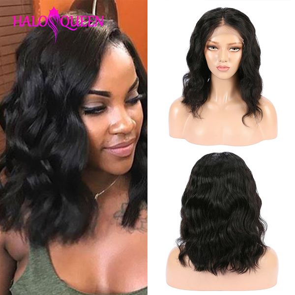 haloqueen body wave lace front human hair wigs brazilian remy hair mid-length wigs pre-plucked lace closure 13x4 frontal wigs, Black
haloqueen body wave lace front human hair wigs brazilian remy hair mid-length wigs pre-plucked lace closure 13x4 frontal wigs, Black