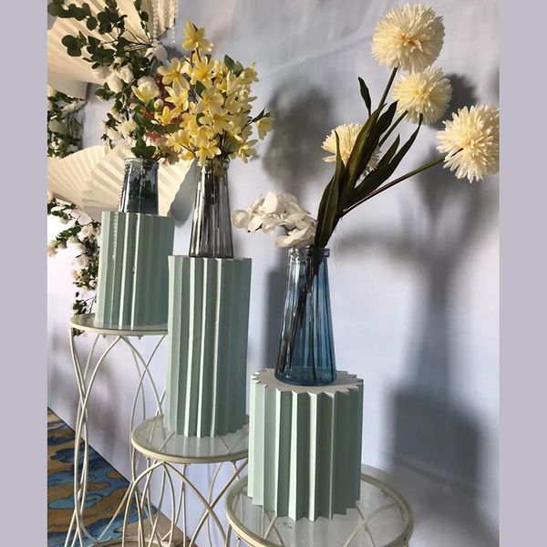 flone 3pcs/lot wedding props wedding stage origami cylinder shopping mall window road lead decoration ornaments candy stand foam
flone 3pcs/lot wedding props wedding stage origami cylinder shopping mall window road lead decoration ornaments candy stand foam