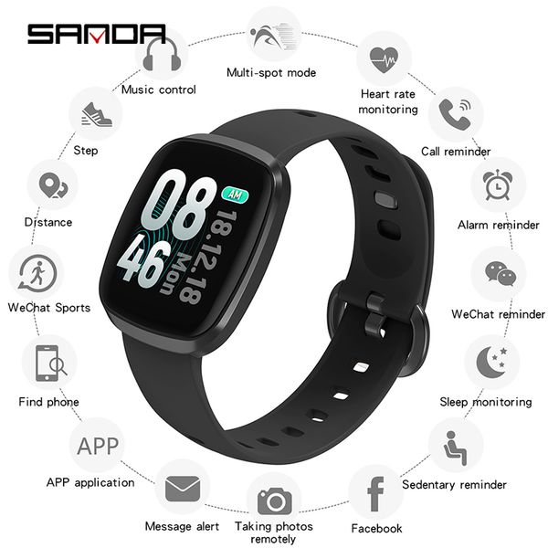 sanda gt103 fashion men smart blood pressure sport wristwatch heart rate monitor watch ip67 waterproof digital clock wristwatch, Slivery;brown
sanda gt103 fashion men smart blood pressure sport wristwatch heart rate monitor watch ip67 waterproof digital clock wristwatch, Slivery;brown