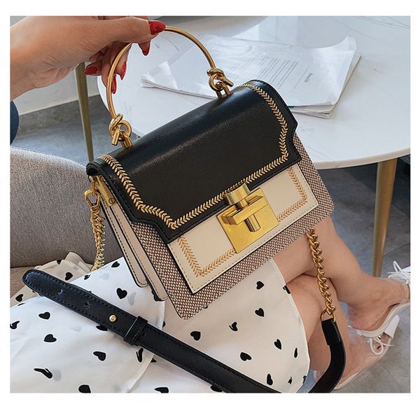 contrast color pu leather crossbody bags for women 2020 fashion chains woven shoulder messenger bag ladies handbags and purses
contrast color pu leather crossbody bags for women 2020 fashion chains woven shoulder messenger bag ladies handbags and purses