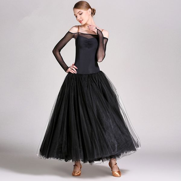 modern dance costumes women ballroom dance wear waltz performance uniforms ball rumba clothes yarn full-skirted dress 226, Black;red
modern dance costumes women ballroom dance wear waltz performance uniforms ball rumba clothes yarn full-skirted dress 226, Black;red