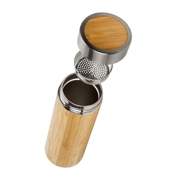 upors 450ml bamboo stainless steel thermos with tea infuser bpa insulated coffee tumbler leak proof lid travel mug thermos
upors 450ml bamboo stainless steel thermos with tea infuser bpa insulated coffee tumbler leak proof lid travel mug thermos