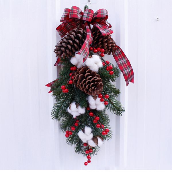 50cm artificiala garland christmas outdoor window display resembles pine cone wreath ing
50cm artificiala garland christmas outdoor window display resembles pine cone wreath ing
