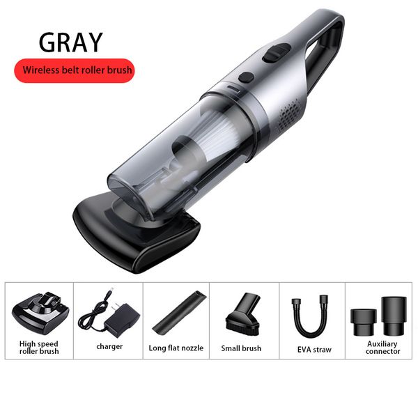 portable mini smart handheld wireless / wired charging car vacuum cleaner with high speed roller brush 5000pa car vacuum
portable mini smart handheld wireless / wired charging car vacuum cleaner with high speed roller brush 5000pa car vacuum