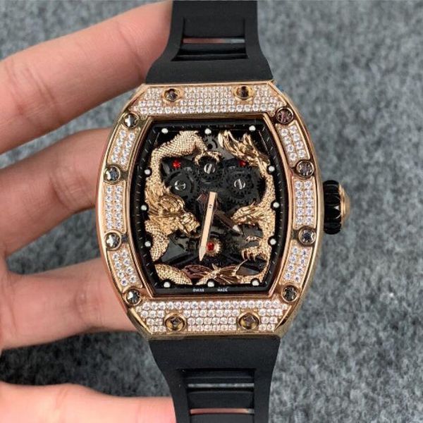 men watches miyota automatic movement waterproof rubber band 316 stainless steel watchcase wristwatches men watches men, Slivery;brown
men watches miyota automatic movement waterproof rubber band 316 stainless steel watchcase wristwatches men watches men, Slivery;brown
