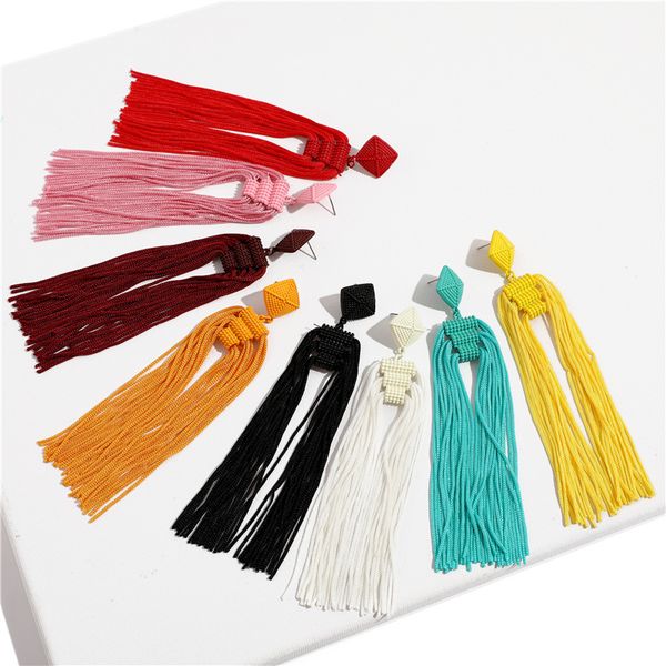 european american new style alloy earrings multi-layer long tassel earrings female simple creative personality temperament jewelry gift, Silver
european american new style alloy earrings multi-layer long tassel earrings female simple creative personality temperament jewelry gift, Silver