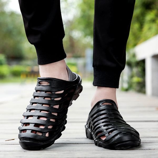 youyedian 2019 men sandals hollow beach shoes summer sandals men outdoor flat casual shoes sandalias hombre, Black
youyedian 2019 men sandals hollow beach shoes summer sandals men outdoor flat casual shoes sandalias hombre, Black