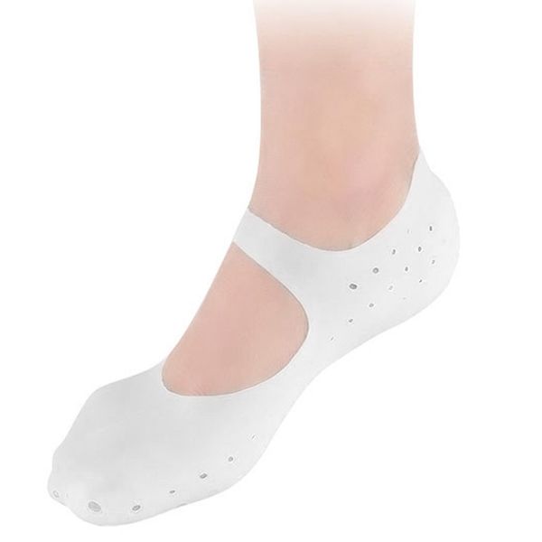 silicone gel socks moisturizing sock breathable elastic heel cracked protector socks foot protector foot care white, Black
silicone gel socks moisturizing sock breathable elastic heel cracked protector socks foot protector foot care white, Black