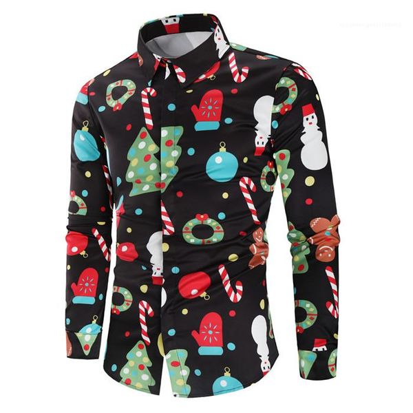 sleeve floral print festival style homme clothing christmas style mens autumn desinger shirts lapel neck long, White;black 
sleeve floral print festival style homme clothing christmas style mens autumn desinger shirts lapel neck long, White;black