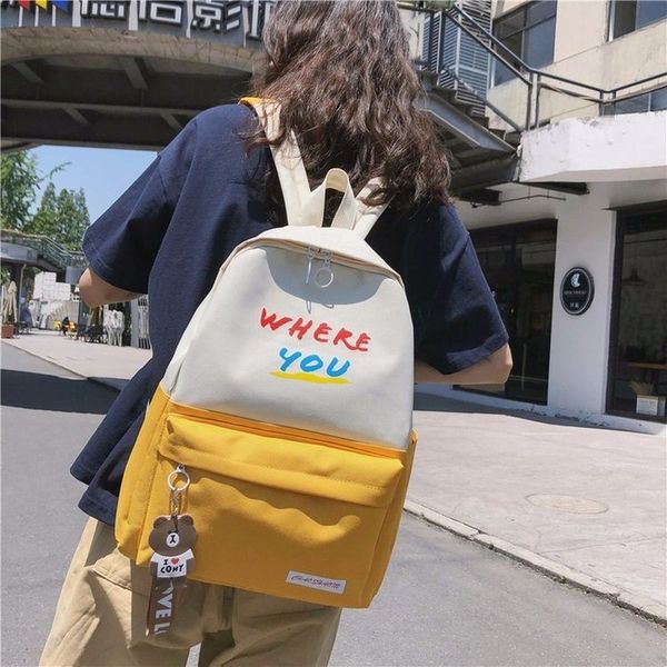 women's backpack student bag men's bag 2020 summer new fashion college style backpack student large capacity travel
women's backpack student bag men's bag 2020 summer new fashion college style backpack student large capacity travel