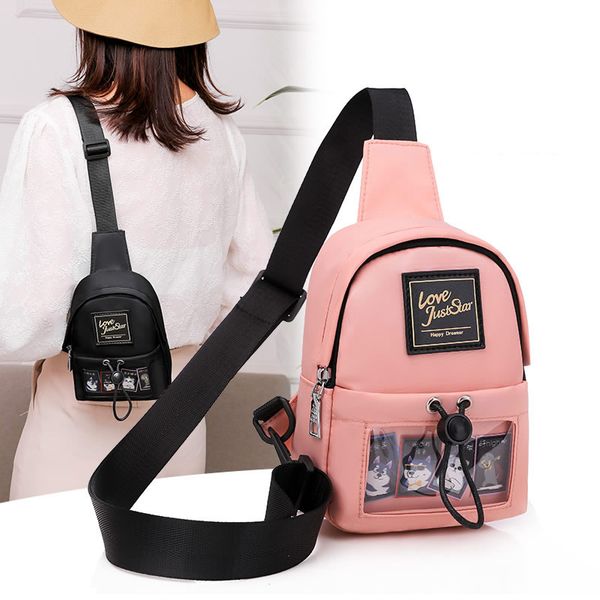 2020 fashion womens small mini cartoon chest bag sport bags zipper backpack crossbody bags teenage girls phone travel bag wallet
2020 fashion womens small mini cartoon chest bag sport bags zipper backpack crossbody bags teenage girls phone travel bag wallet