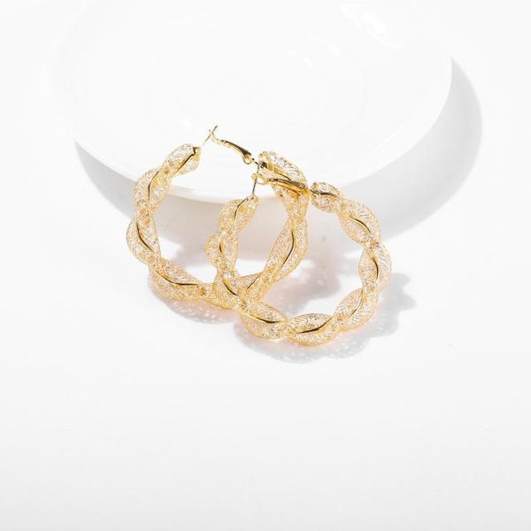 2020 european and american fashion exaggerated geometry oversized circle gold earrings female, Golden
2020 european and american fashion exaggerated geometry oversized circle gold earrings female, Golden