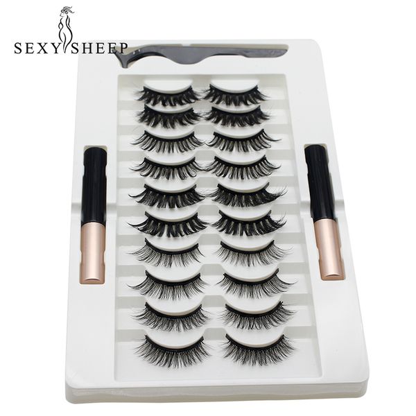 false eyelashes 5/7/10 pairs magnetic eyelashs magnet liquid eyeliner& lashes & tweezer set waterproof long lasting eyelash extension
false eyelashes 5/7/10 pairs magnetic eyelashs magnet liquid eyeliner& lashes & tweezer set waterproof long lasting eyelash extension
