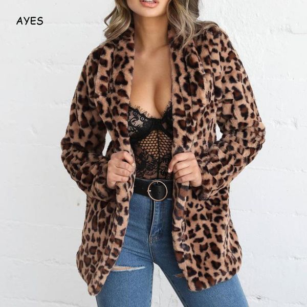 leopard faux fur jacket women 2019 winter long fur overcoat women high street outerwear fashion jacket ladies leopard coat, Black
leopard faux fur jacket women 2019 winter long fur overcoat women high street outerwear fashion jacket ladies leopard coat, Black