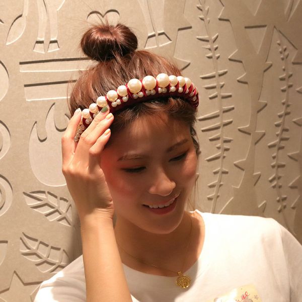 simple hair style for girls with headbands pearl lady temperament hairband fabric hair bands alice band cerchietto aliceband dxcli, Black;brown
simple hair style for girls with headbands pearl lady temperament hairband fabric hair bands alice band cerchietto aliceband dxcli, Black;brown
