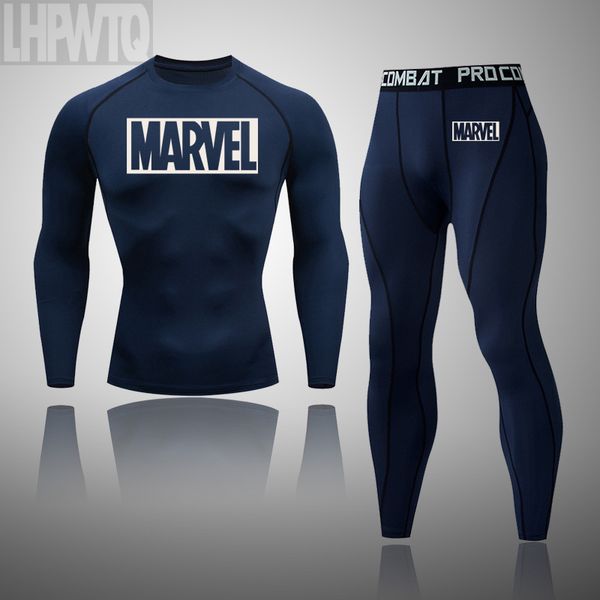 marvel men compression tracksuit mens sport jogging suit rashgard running set men gym clothing thermal underwear set, Black;blue
marvel men compression tracksuit mens sport jogging suit rashgard running set men gym clothing thermal underwear set, Black;blue