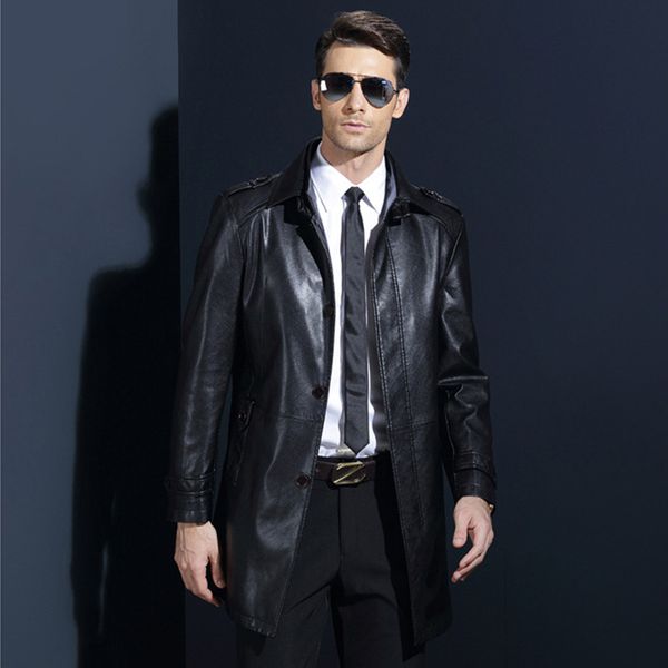 2020 new leather jacket men jaqueta de couro leather jacket black/brown long motorcycle men, big sizes m-xxxxl
2020 new leather jacket men jaqueta de couro leather jacket black/brown long motorcycle men, big sizes m-xxxxl