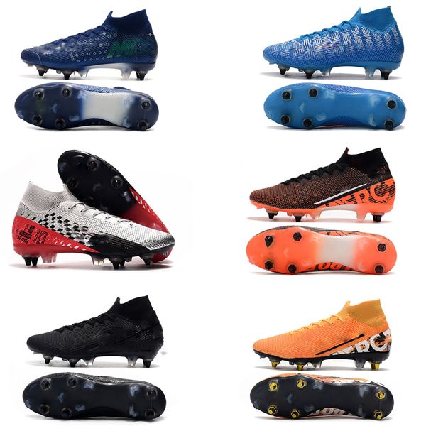 мужская футбольная новейшая обувь mercurial superfly 7 elite sg-pro ac sg футбольные бутсы дешевые футбольные бутсы scarpe da calcio size39
мужская футбольная новейшая обувь mercurial superfly 7 elite sg-pro ac sg футбольные бутсы дешевые футбольные бутсы scarpe da calcio size39