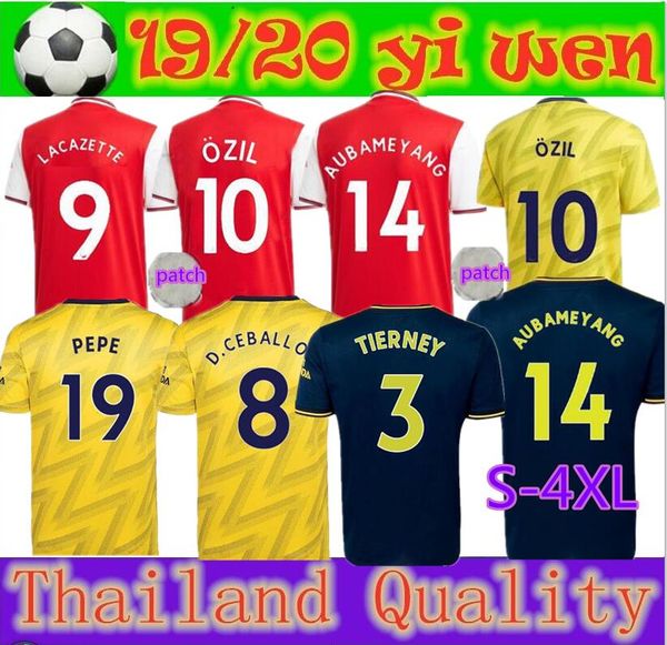size s-4xl uniform 2019 2020 football kits arsen soccer jersey 19 20 tierney camisetas de futbol football shirt soccer top, Black;yellow
size s-4xl uniform 2019 2020 football kits arsen soccer jersey 19 20 tierney camisetas de futbol football shirt soccer top, Black;yellow