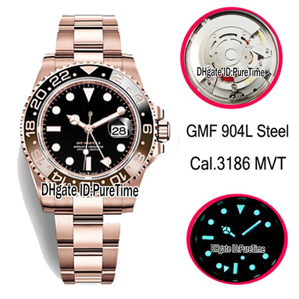 gmf 904l steel cal.3186 automatic mens watch gmt black brown ceramic bezel m126715chnr-0001 black dial 18k rose gold edition puretime, Slivery;brown
gmf 904l steel cal.3186 automatic mens watch gmt black brown ceramic bezel m126715chnr-0001 black dial 18k rose gold edition puretime, Slivery;brown