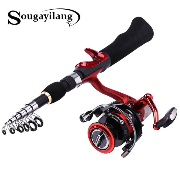 sougayilang spinning fishing rod with bd2000 reel set olta 1.65m red portable travel carbon fishing rod combo pole
sougayilang spinning fishing rod with bd2000 reel set olta 1.65m red portable travel carbon fishing rod combo pole