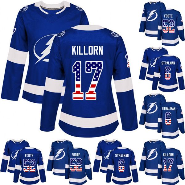 Womens Tampa Bay Lightning Leafs USA Flag Jersey 7 Mathieu Joseph 37 Yanni Gourde 21 Brayden Point 71 Anthony Cirelli Hockey Jerseys
Womens Tampa Bay Lightning Leafs USA Flag Jersey 7 Mathieu Joseph 37 Yanni Gourde 21 Brayden Point 71 Anthony Cirelli Hockey Jerseys