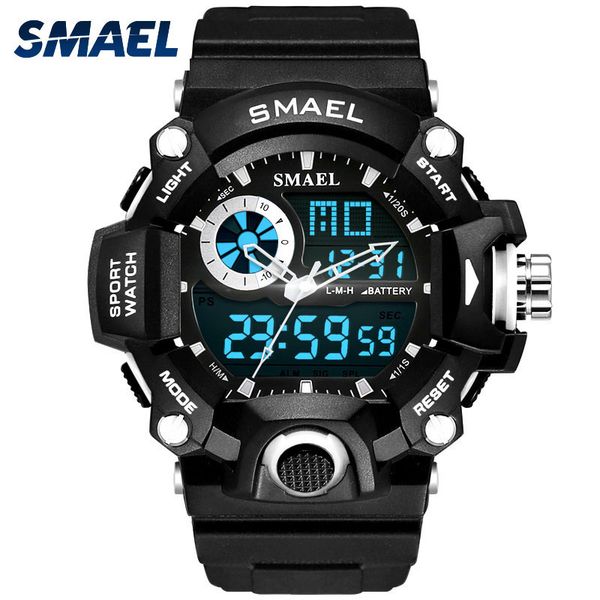 wristwatches fashoin smael watches men army mens watch reloj electronic led sport wristwatch digital male clock 1385 s, Slivery;brown
wristwatches fashoin smael watches men army mens watch reloj electronic led sport wristwatch digital male clock 1385 s, Slivery;brown