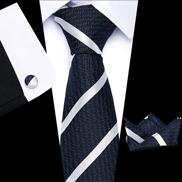 men tie 8cm 100% silk blue and brown stripe lattic necktie woven hight quality tie + handkerchief + cuffink set wedding l10003, Black;blue
men tie 8cm 100% silk blue and brown stripe lattic necktie woven hight quality tie + handkerchief + cuffink set wedding l10003, Black;blue