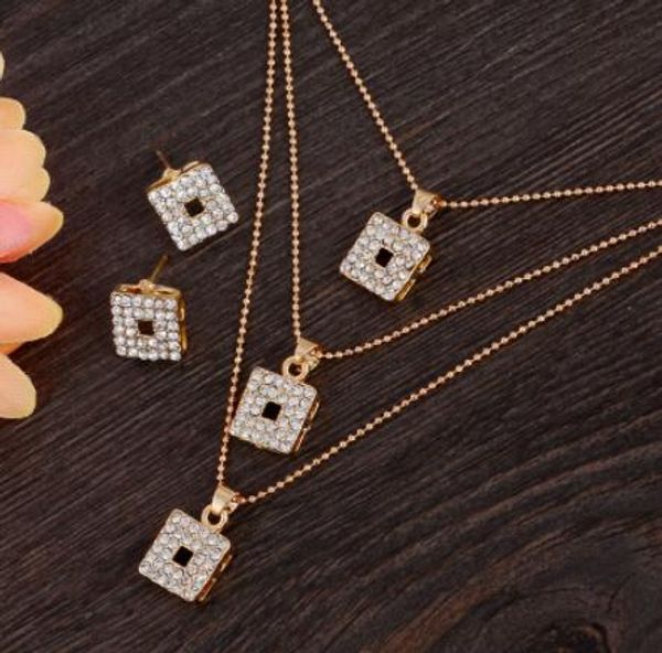 new yellow gold women's jewelry sets dubai african chain multilayer pendant necklace drop earrings set, Silver
new yellow gold women's jewelry sets dubai african chain multilayer pendant necklace drop earrings set, Silver