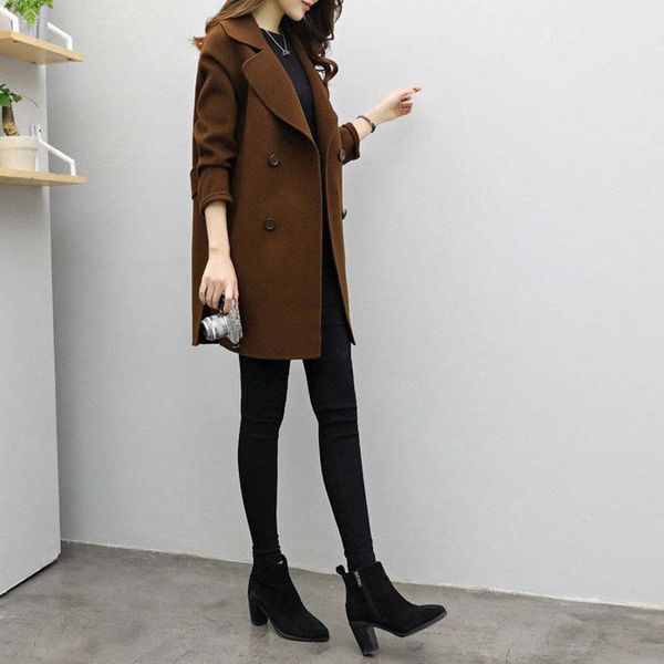autumn winter women casual coats turn-down collar warm long sleeve slim lapel cardigan outwear js26, Black
autumn winter women casual coats turn-down collar warm long sleeve slim lapel cardigan outwear js26, Black