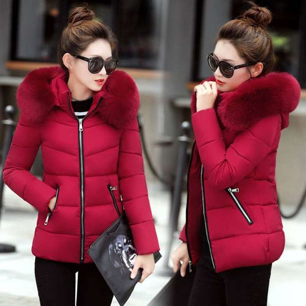 women winter parka puffer bubble fur collar hooded quilted jacket warm down coat, Black
women winter parka puffer bubble fur collar hooded quilted jacket warm down coat, Black