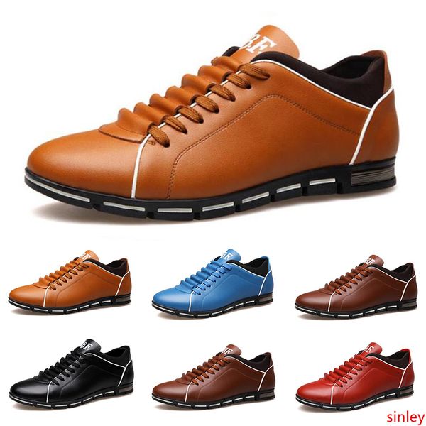 2020 men casual leather shoes black red chestnut light blue fashion mens sneakers flat shoe outdoor walking size 40-45
2020 men casual leather shoes black red chestnut light blue fashion mens sneakers flat shoe outdoor walking size 40-45