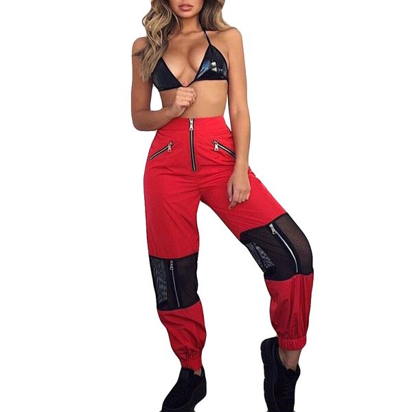 women fashion patchwork zippers long pants perspective pockets leggings jeans de mujer *40, Blue
women fashion patchwork zippers long pants perspective pockets leggings jeans de mujer *40, Blue