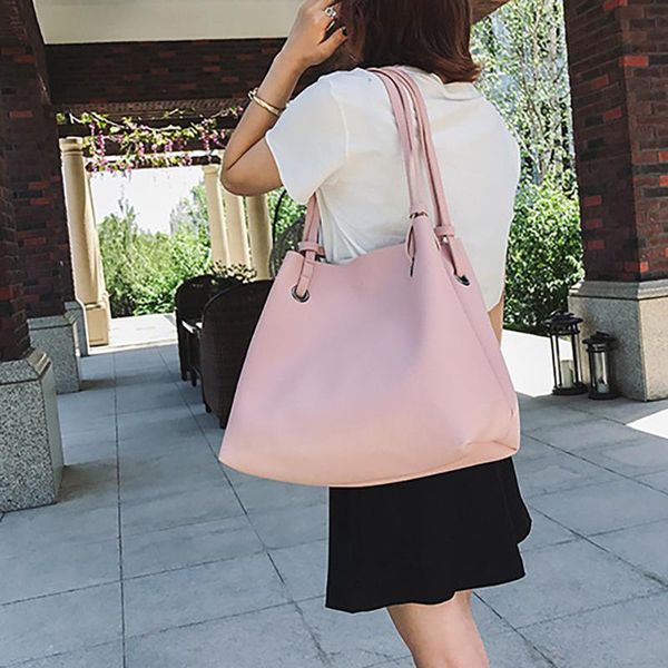 fashion women leather two-piece shoulder crossbody bag clutch wallet retro bag