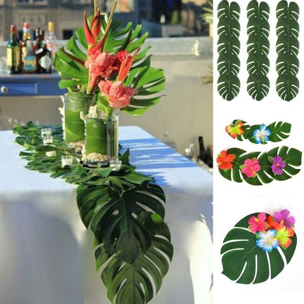 12/24pcs artificial leaf tropical palm leaves simulation leaf luau theme party decorations diy home garden decoration p prop
12/24pcs artificial leaf tropical palm leaves simulation leaf luau theme party decorations diy home garden decoration p prop