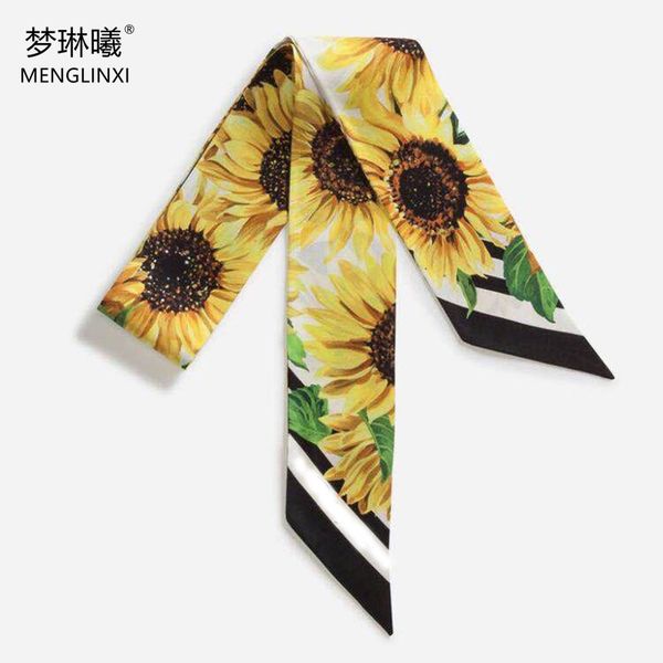 sunflower printing bowknot scarf women silk scarf bag skinny 2020 new design foulard femme hair headband, Blue;gray
sunflower printing bowknot scarf women silk scarf bag skinny 2020 new design foulard femme hair headband, Blue;gray