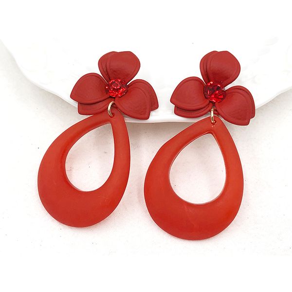 2019 new korean version of the alloy ladies big flower earrings fashion summer accessories elegant sweet earring brincos, Silver
2019 new korean version of the alloy ladies big flower earrings fashion summer accessories elegant sweet earring brincos, Silver