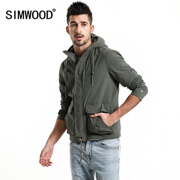 simwood 2019 autumn jacket men fashion slim fit casual coats windbreaker plus size brand hooded jacket 180068, Black;brown
simwood 2019 autumn jacket men fashion slim fit casual coats windbreaker plus size brand hooded jacket 180068, Black;brown