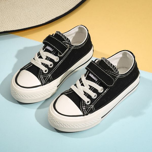 2019 new spring autumn children canvas shoes boys girls fashion sneakers breathable kids sport shoes casual student tennis, Black;red
2019 new spring autumn children canvas shoes boys girls fashion sneakers breathable kids sport shoes casual student tennis, Black;red