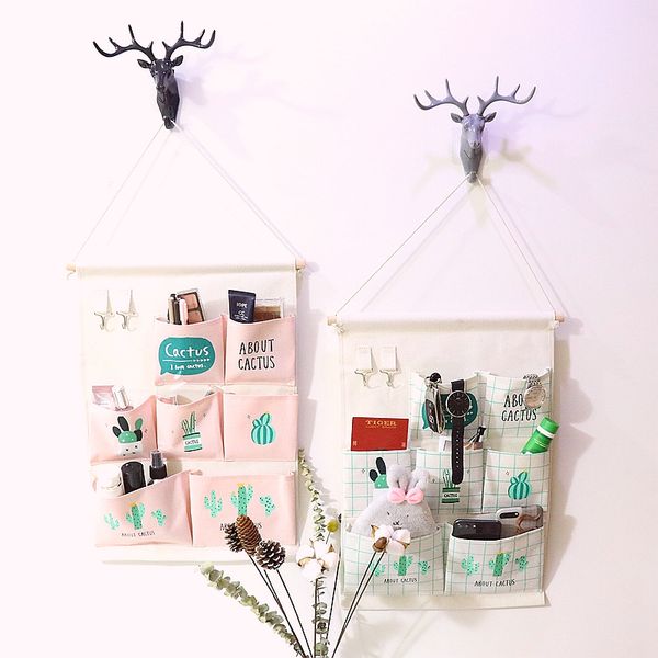 7 pocket hanging storage bags cotton linen closet wall hanging organizers mounted wardrobe cosmetic jewelry storage basket
7 pocket hanging storage bags cotton linen closet wall hanging organizers mounted wardrobe cosmetic jewelry storage basket
